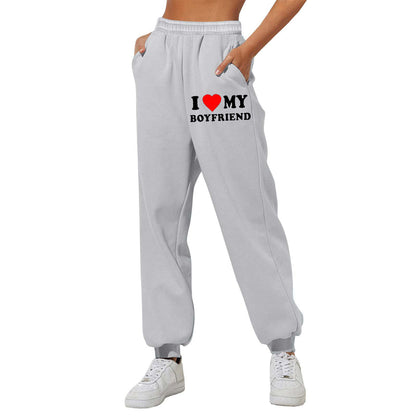 I Love MY BOYFRIEND Sweatpants