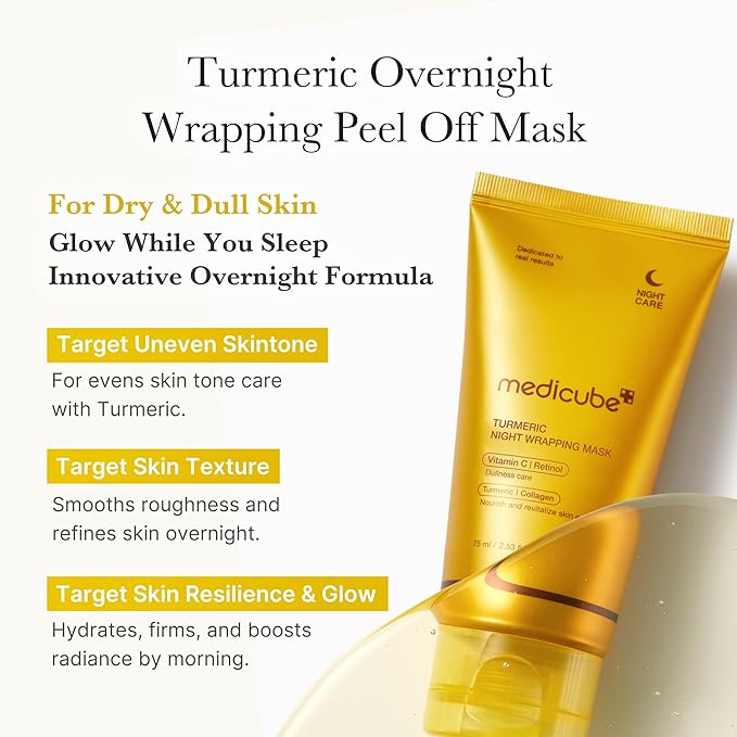 Kojic Acid Turmeric Night Face Mask